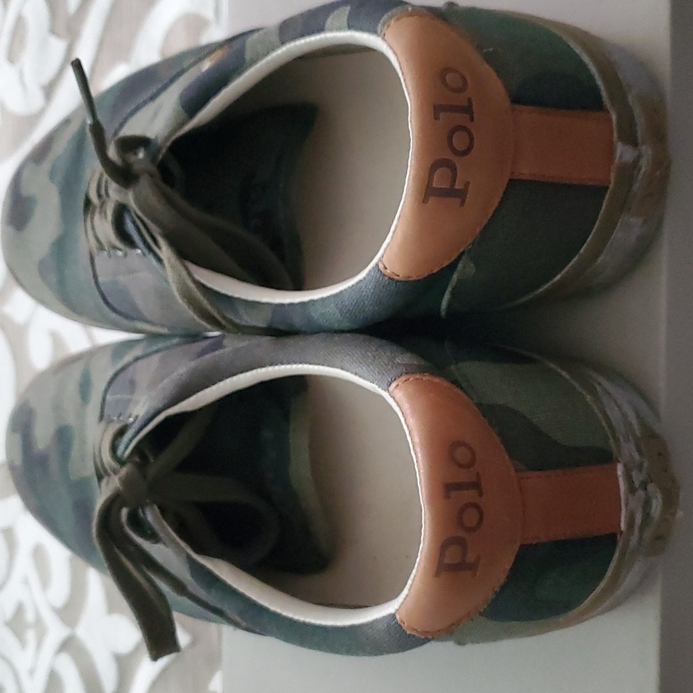 Polo Ralph Lauren Canvas Shoes Mens Size 13